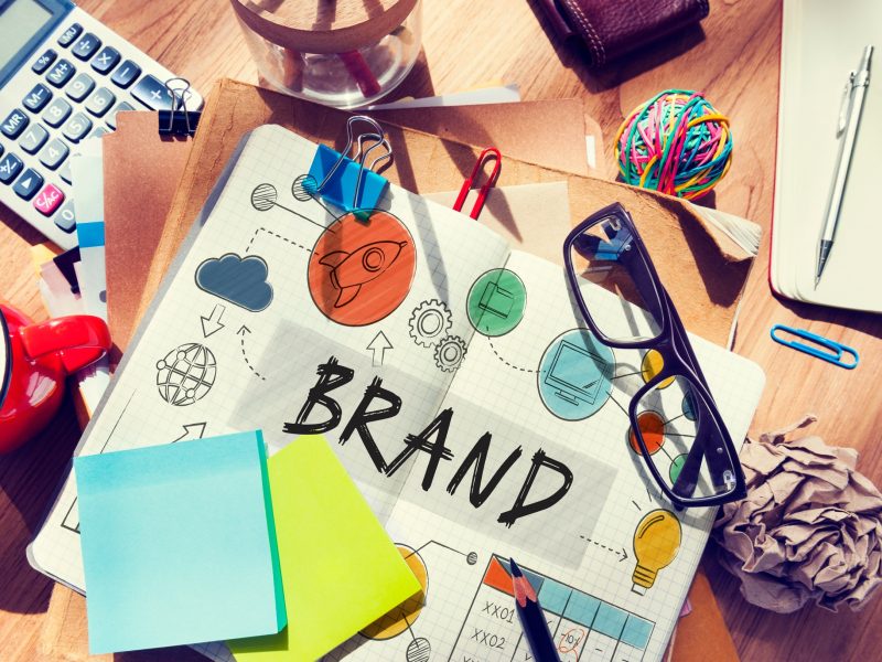Brand Branding Advertising Trademark Marketing Concept Brand Branding Advertising Trademark Marketing Concept